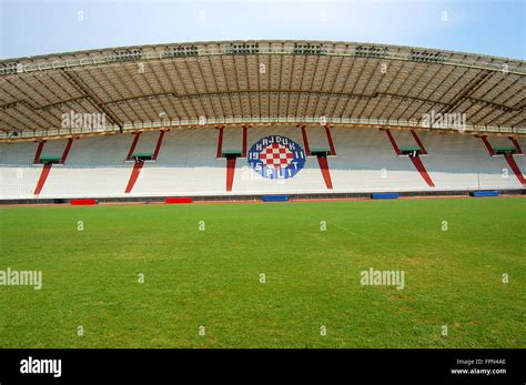 Stadium of Hajduk Split in Dalmatia, Split, Croatia. Hajduk Split ...