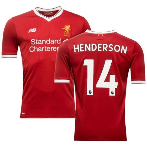 Liverpool Heimtrikot 2017 18 HENDERSON 14 Kinder Unisportstore De