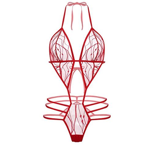 Buy Nesexy New Lingerie Sexy Erotic Hot Bodysuit Women Transparent Lace Teddy Mesh Body