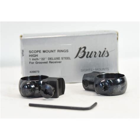 Burris 1" Scope Rings - Landsborough Auctions