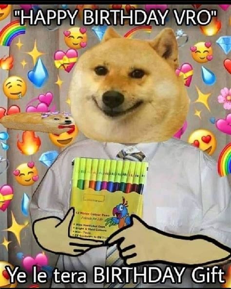 Birthday Doge Meme