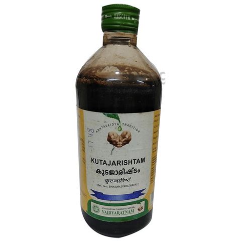 Vaidyaratnam Kutajarishtam Buy Bottle Of Ml Syrup At Best Price