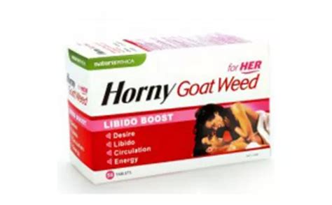 Viên uống hỗ trợ sinh lý nữ Horny Goat Weed for her Naturopathica hộp