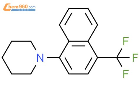 664362 58 7 PIPERIDINE 1 4 TRIFLUOROMETHYL 1 NAPHTHALENYL 化学式结构式