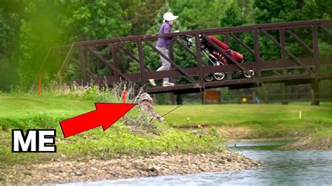 Flair Sneaking Into Golf Course Ponds With Ghillie Suits Kicked