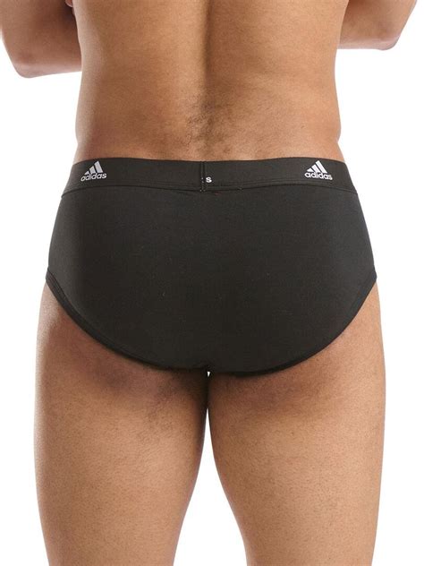 Lot De 3 Slips Homme Active Flex Coton Adidas Noir Kiabi 2995€