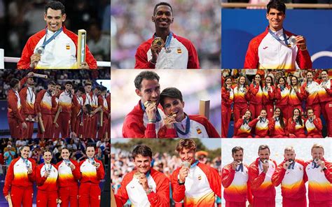 España Supera En París Sus Números De Río Y Tokio Estas Son Todas Las Medallas Conseguidas En