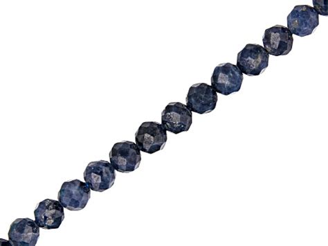 Sapphire Faceted Round Bead Strand Appx Mm Jlw Jtv