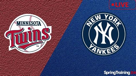 🔴 Mlb The Show 23🔴 New York Yankees Vs Minnesota Twins Ii Spring