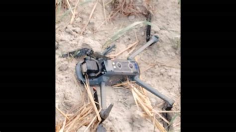 Punjab Bsf Recovers Pakistani Drone From Ferozepur Village Field