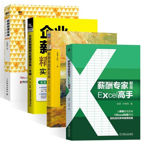 薪酬管理四册薪酬激励新实战 薪酬管理实操从入门到精通 企业薪酬精细化管理实操一本通吴悦著 虎窝淘