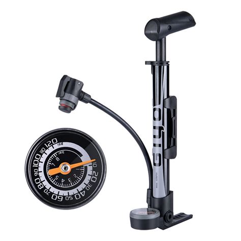 Giyo Psi Bicycle Pump Presta Schrader In Valve Floor Standing