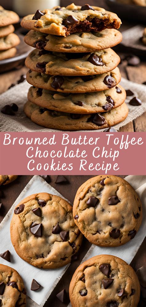Browned Butter Toffee Chocolate Chip Cookies Recipe Cheff Recipes