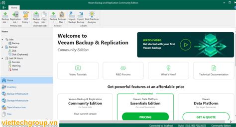 CÁch Upgrade Veeam Backup And Replication V120 LÊn Veeam V121 It