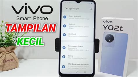 Cara Mengecilkan Tampilan Hp Vivo Y T Youtube