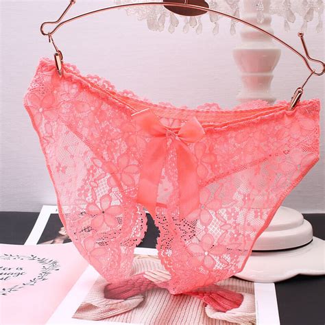Perizoma In Pizzo Da Donna Mutandine Senza Cavallo Intimo Lingerie Slip EBay