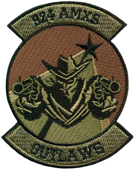 924th Aircraft Maintenance Squadron Ocp Flightline Insignia