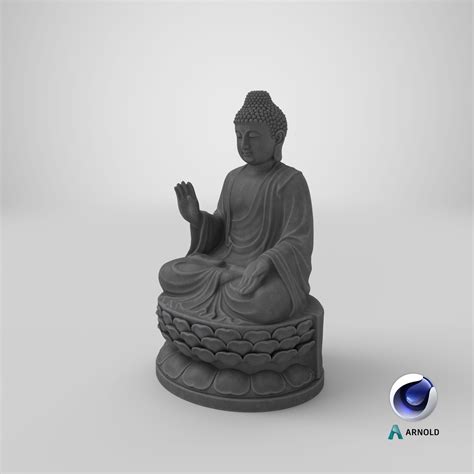 Buddha Statue 3D Model $59 - .max .fbx .obj .c4d .unitypackage .upk .ma ...