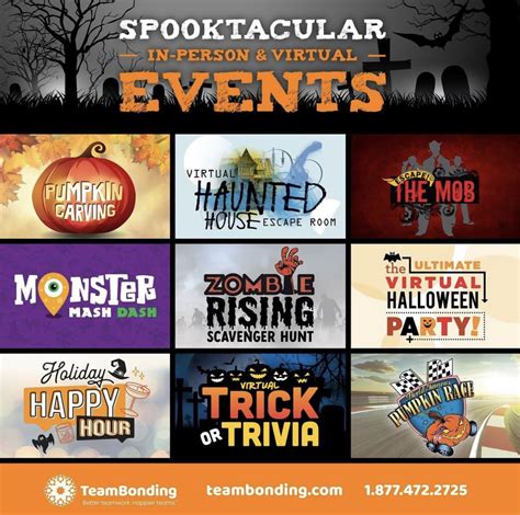 Halloween Activities & Halloween Team Building Events For Work | TeamBonding in 2022 | Halloween ...