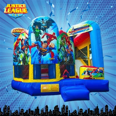 Super Hero Mega Combo - Lets Jump LLC Clifton NJ