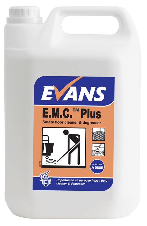 Evans Vanodine EMC Plus Alkaline Cleaner 5ltr