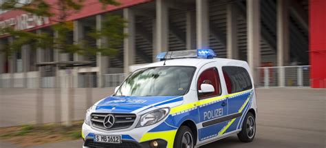 Der Polizei Citan Der Kleinste Van Im Mercedes Programm Macht Sich Fit