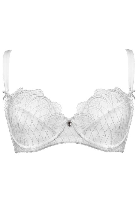 Biustonosz miękki biały Emma M 077 2 95B MAT Lingerie Moda Sklep EMPIK