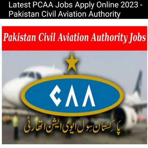 Latest Pcaa Jobs Apply Online Pakistan Civil Aviation Authority