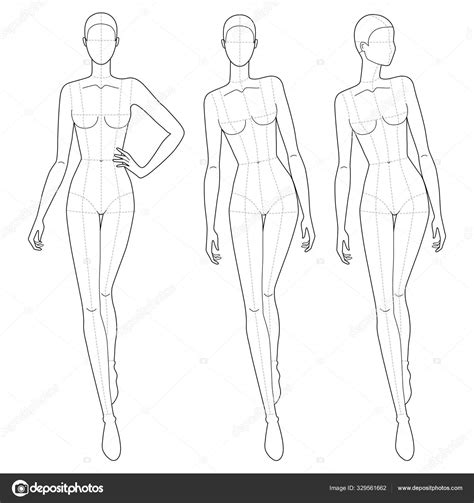 Body Template Female Printable Template Calendar