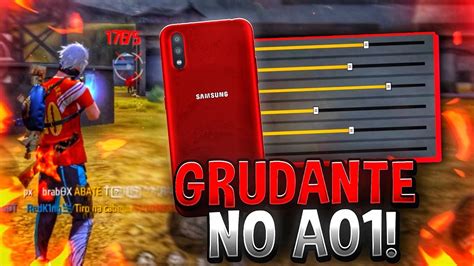 MELHOR DPI SENSI PARA O GALAXY A01 A01 CORE NA NOVA ATUALIZAÇÃO