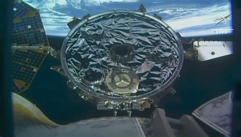 Cygnus Cargo Ship Arrives At Space Station With Only One Working Solar