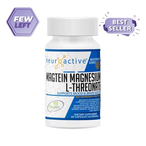 Neuroactive Magtein Magnesium L Threonate Mg Caps Knysna