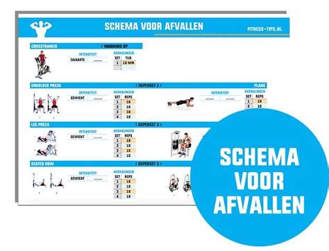 Download Gratis Je Eigen Fitnessschema Fitnl