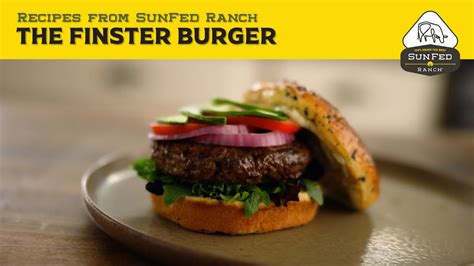 The Finster Burger Recipes From Sunfed Ranch Youtube