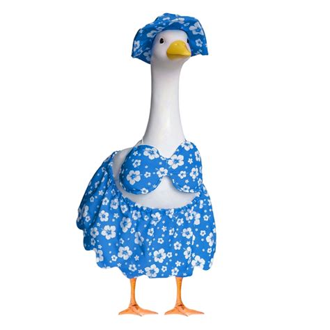 Diceymbol Porch Goose Bikini Outfit Summer Hawaiian Goose Clothes Holiday Porch Goose Outfits