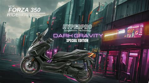 Honda Forza Dark Gravity Special Edition Youtube