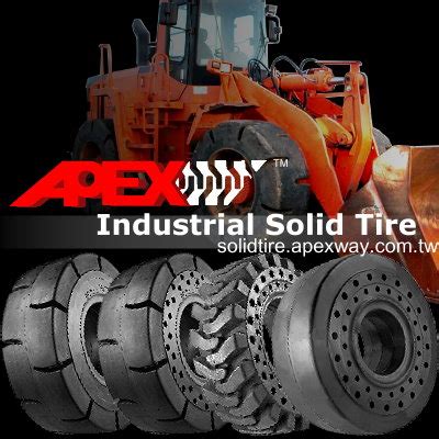 Wheel Loader Solid Tire By Apexway Products Corp Wheel Loader Solid