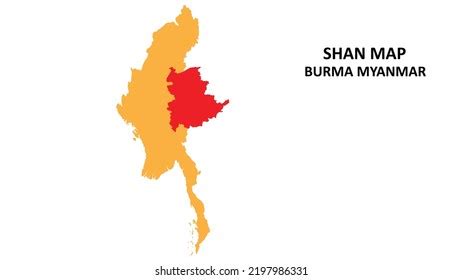 48 Burma Shan State Map Images, Stock Photos, 3D objects, & Vectors | Shutterstock