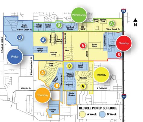 Glenn Heights Texas Trash And Recycling Collection Schedule Eagle