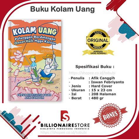 Jual Buku Kolam Uang Afik Canggih Shopee Indonesia