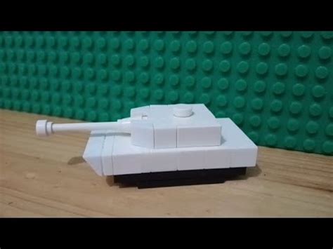 Building A Mini Lego Tank Youtube