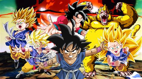 Goku Gt All Forms By Daimaoha5a4 On DeviantArt