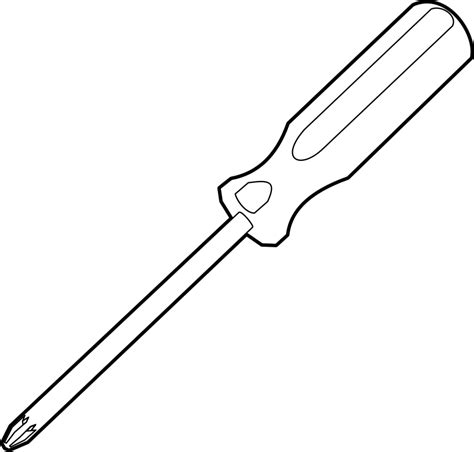 Coloring Tools Screwdrivers Coloring Pages