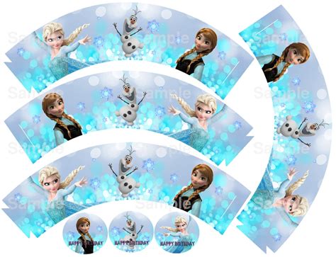 Disney Frozen Cupcake Wrapper