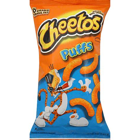 Cheetos Cheese Flavored Snacks Puffs Shop Foodtown