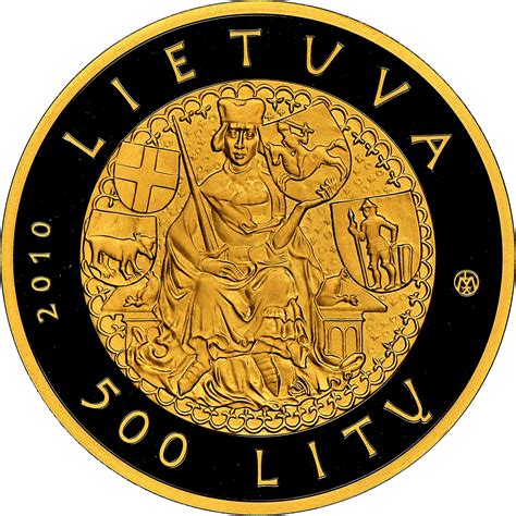 Lithuania 500 Litų KM 173 Prices & Values | NGC