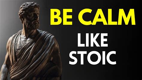 10 LESSONS From STOICISM To KEEP CALM Marcus Aurelius STOICISM YouTube