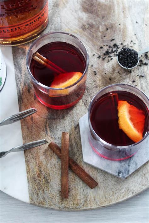 Warm Up With A Spiced Cranberry Hot Toddy Detox On The Rocks
