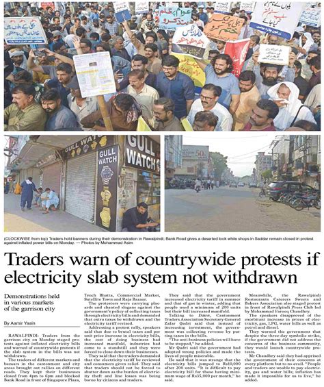 Dawn EPaper Jul 02 2024 Traders Warn Of Countrywide Protests If