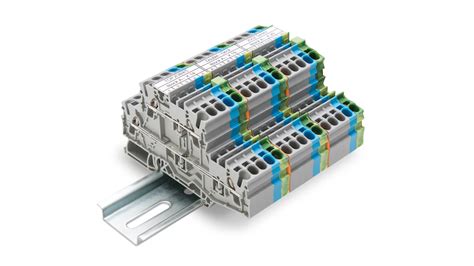 Double-Deck Terminal Blocks with Vertical Conductor Entries | WAGO